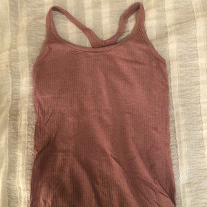 Lululemon Ebb to Street Tank Pink Size 6